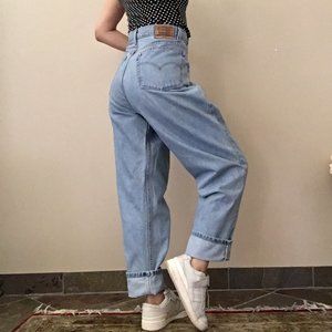 old fashioned levi jeans